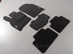 Коврики текстильные для Jeep Wrangler III (JK) 2007-2018