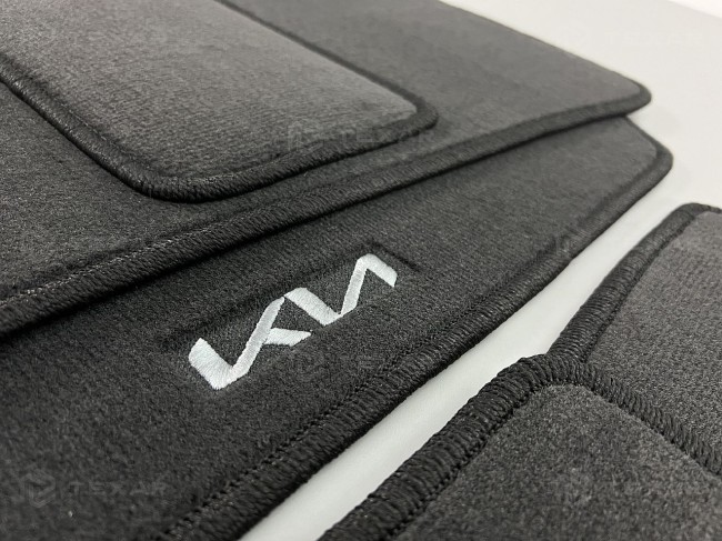 Коврики текстильные для Kia Carnival IV (минивэн / KA4/ 7 мест) 2020 - Н.В Коврики текстильные для Kia Carnival IV (минивэн / KA4/ 7 мест) 2020 - Н.В