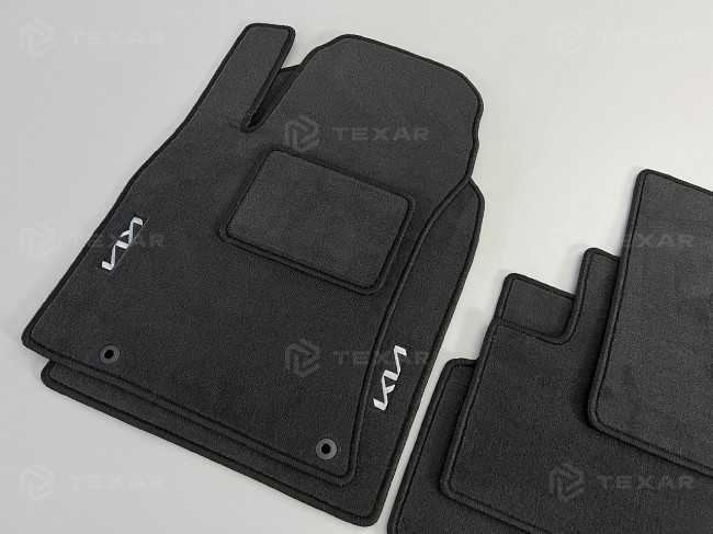 Коврики текстильные для Kia Carnival IV (минивэн / KA4/ 7 мест) 2020 - Н.В Коврики текстильные для Kia Carnival IV (минивэн / KA4/ 7 мест) 2020 - Н.В