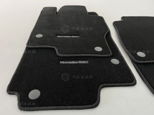 Коврики текстильные для Mercedes-Benz C-Класс II (W203) 2000-2008 Купе