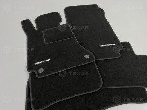 Коврики текстильные для Mercedes-Benz C-Класс III (W204) 2006-2015