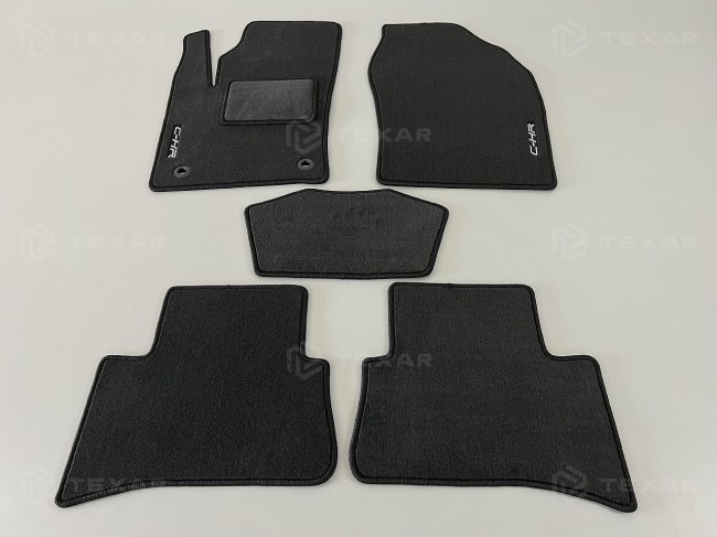 Коврики текстильные для Toyota C-HR I 2016-2023 Коврики текстильные для Toyota C-HR I 2016-2023