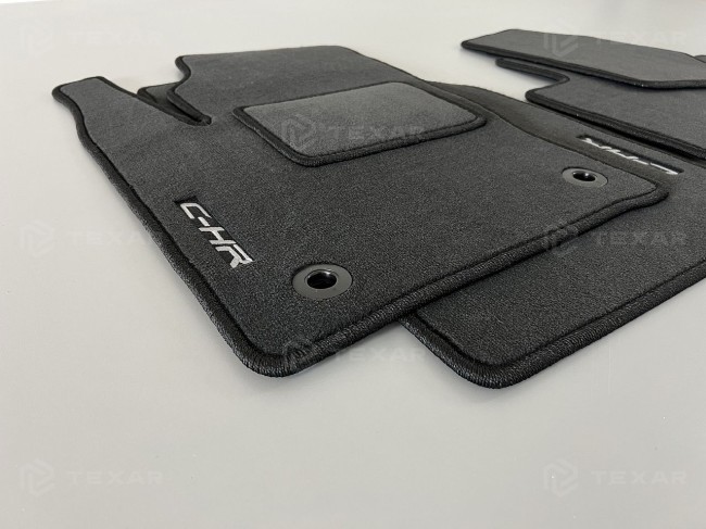 Коврики текстильные для Toyota C-HR I 2016-2023 Коврики текстильные для Toyota C-HR I 2016-2023