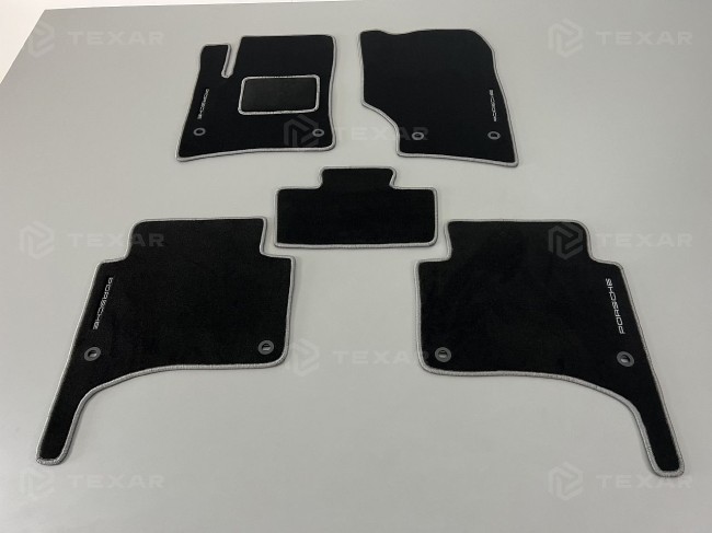 Коврики текстильные для Porsche Cayenne I 2002-2007 Коврики текстильные для Porsche Cayenne I 2002-2007