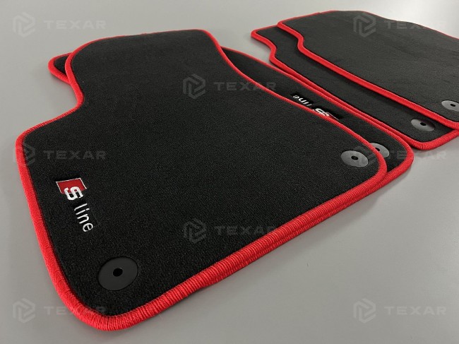 Коврики текстильные для Audi A8 III Long (D4) 2010-2017 Коврики текстильные для Audi A8 III Long (D4) 2010-2017