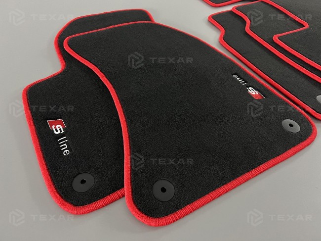 Коврики текстильные для Audi A8 III Long (D4) 2010-2017 Коврики текстильные для Audi A8 III Long (D4) 2010-2017