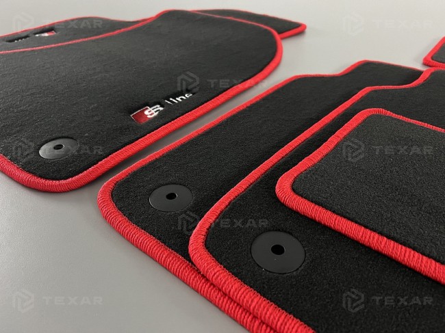 Коврики текстильные для Audi A8 III Long (D4) 2010-2017 Коврики текстильные для Audi A8 III Long (D4) 2010-2017