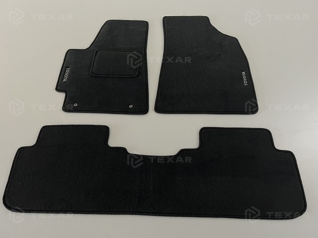 Коврики текстильные для Toyota Highlander II (U40) 2007-2013 Коврики текстильные для Toyota Highlander II (U40) 2007-2013