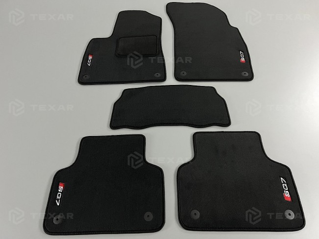 Коврики текстильные для Audi Q7 II (4M) 2015-... Коврики текстильные для Audi Q7 II (4M) 2015-...