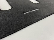 Коврики текстильные для Toyota Land Cruiser 120 Prado 2002-2009 5D Багажник 7 мест