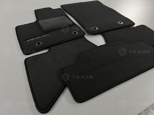 Коврики текстильные для Toyota Land Cruiser 300 2021-... Коврики текстильные для Toyota Land Cruiser 300 2021-...
