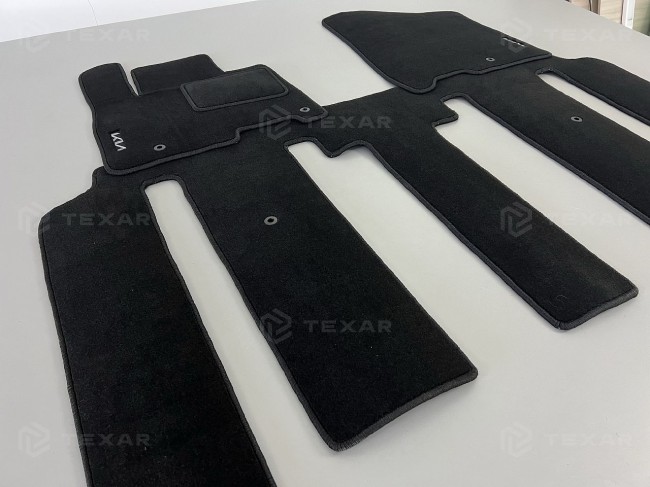 Коврики текстильные для Kia Carnival IV (минивэн / KA4/ 8 мест) 2020 - Н.В. Коврики текстильные для Kia Carnival IV (минивэн / KA4/ 8 мест) 2020 - Н.В.