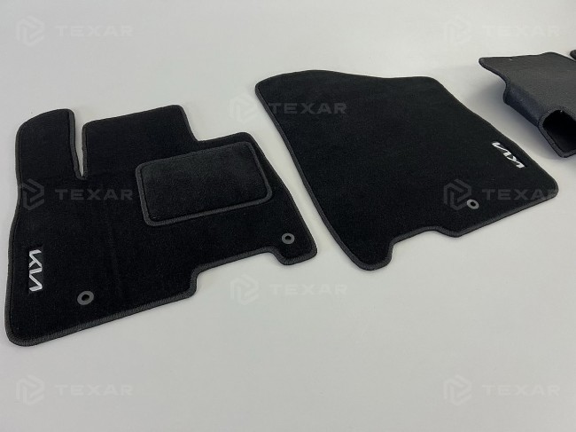 Коврики текстильные для Kia Carnival IV (минивэн / KA4/ 8 мест) 2020 - Н.В. Коврики текстильные для Kia Carnival IV (минивэн / KA4/ 8 мест) 2020 - Н.В.