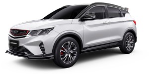 Коврики текстильные для Geely Coolray I 2018 - Н.В.