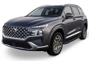 Коврики текстильные для Hyundai Santa Fe IV Restyle 2020-2024