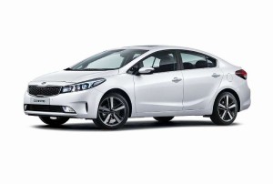 Коврики текстильные для Kia Cerato III (седан) 2013-2020 Багажник