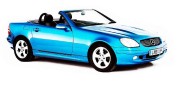 Коврики текстильные для Mercedes-Benz SLK-Класс I (R170) 1996-2004