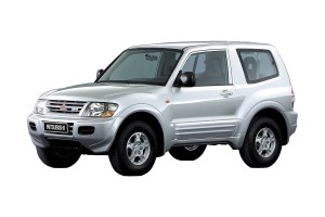 Коврики текстильные для Mitsubishi Pajero III/IV 1999-... 3D