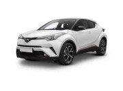 Коврики текстильные для Toyota C-HR I 2016-2023 Багажник
