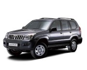 Коврики текстильные для Toyota Land Cruiser 120 Prado 2002-2009 5D
