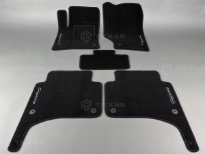 Коврики текстильные для Porsche Cayenne I 2007-2010 Restyle