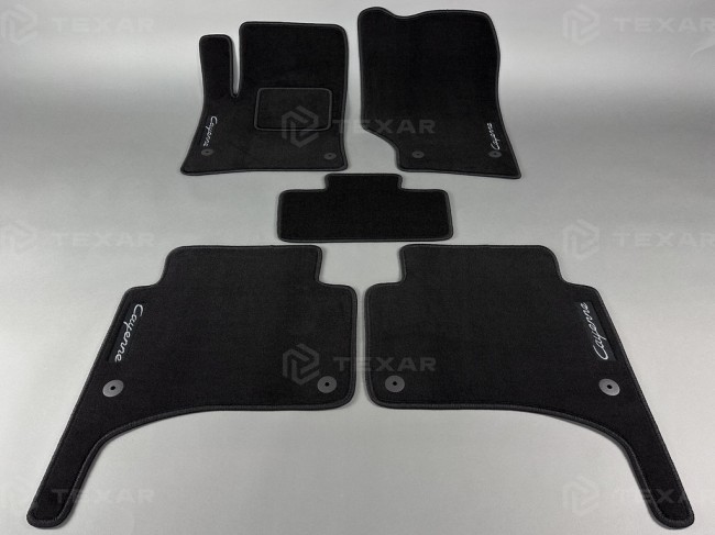 Коврики текстильные для Porsche Cayenne I 2007-2010 Restyle Коврики текстильные для Porsche Cayenne I 2007-2010 Restyle