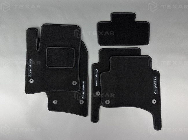 Коврики текстильные для Porsche Cayenne I 2007-2010 Restyle Коврики текстильные для Porsche Cayenne I 2007-2010 Restyle