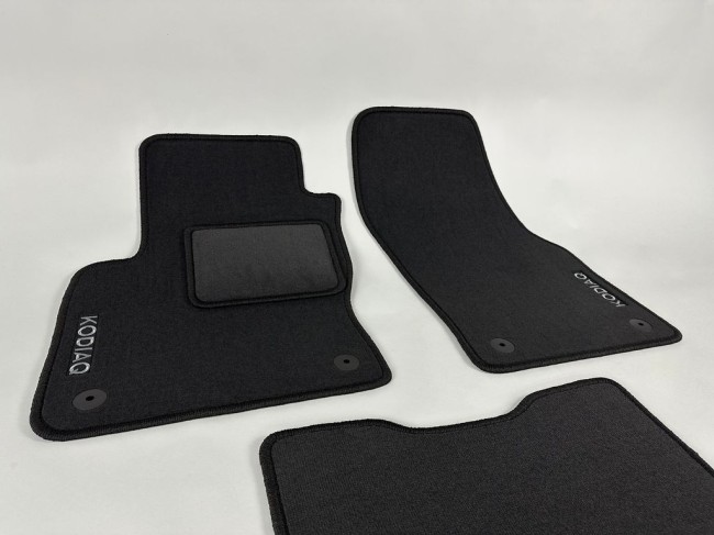 Коврики текстильные для Skoda Kodiaq I 2016-... Коврики текстильные для Skoda Kodiaq I 2016-...