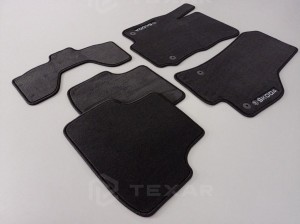 Коврики текстильные для Skoda Octavia IV 2019-...