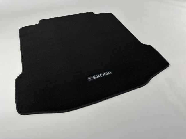 Коврики текстильные для Skoda Rapid 2013-2020 багажник Коврики текстильные для Skoda Rapid 2013-2020 багажник