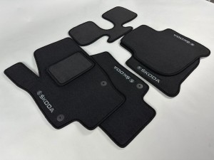 Коврики текстильные для Skoda Rapid 2013-2023