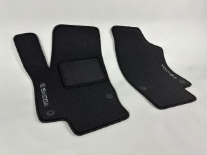 Коврики текстильные для Skoda Rapid 2013-2023
