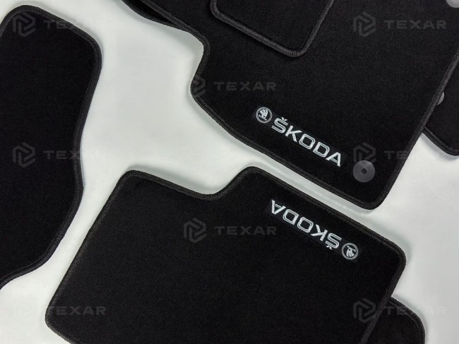 Коврики текстильные для Skoda Superb III 2015-... Коврики текстильные для Skoda Superb III 2015-...
