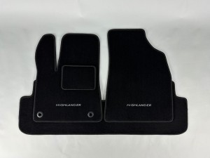 Коврики текстильные для Toyota Highlander III (U50) 2013-2019