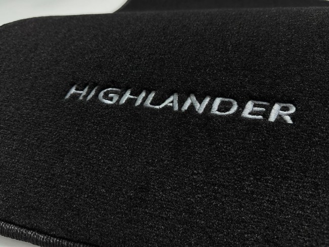Коврики текстильные для Toyota Highlander III (U50) 2013-2019 Коврики текстильные для Toyota Highlander III (U50) 2013-2019