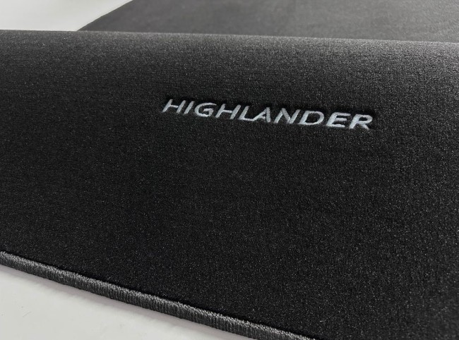 Коврики текстильные для Toyota Highlander IV (U70) 2020-... Багажник Коврики текстильные для Toyota Highlander IV (U70) 2020-... Багажник