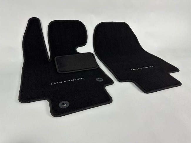 Коврики текстильные для Toyota Highlander IV (U70) 2020-... Коврики текстильные для Toyota Highlander IV (U70) 2020-...