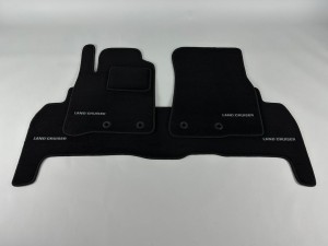 Коврики текстильные для Toyota Land Cruiser 200 Restyle 2012-2021