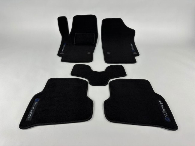 Коврики текстильные для Volkswagen Polo V 2009-2020 Sedan Коврики текстильные для Volkswagen Polo V 2009-2020 Sedan