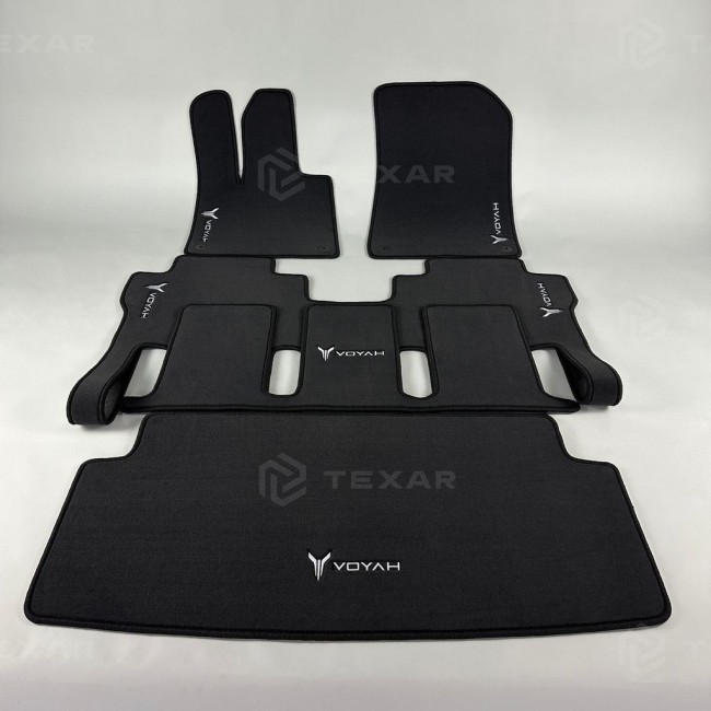 Коврики текстильные для Voyah Dream I (минивен) 2021-... салон и багажник Коврики текстильные для Voyah Dream I (минивен) 2021-... салон и багажник