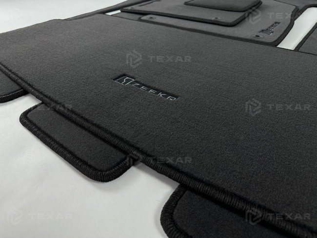 Коврики текстильные для ZEEKR 009 I (минивэн) 2022-... салон и багажник Коврики текстильные для ZEEKR 009 I (минивэн) 2022-... салон и багажник