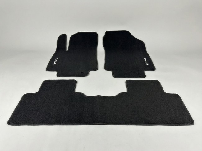 Коврики текстильные для Haval H3 I (2WD) 2024-... Коврики текстильные для Haval H3 I (2WD) 2024-...