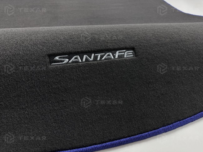 Коврики текстильные для Hyundai Santa Fe III 2012-2018 Багажник Коврики текстильные для Hyundai Santa Fe III 2012-2018 Багажник