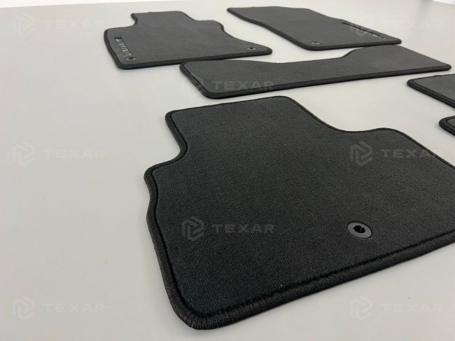 Коврики текстильные для Infiniti Q60 II Coupe 2016-2022 Коврики текстильные для Infiniti Q60 II Coupe 2016-2022