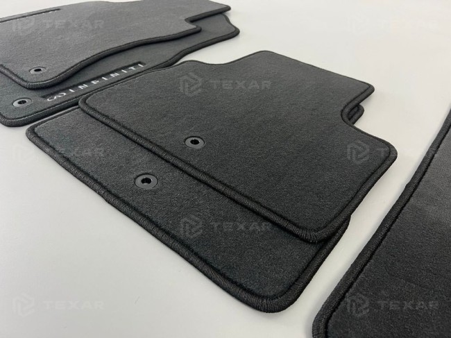 Коврики текстильные для Infiniti Q60 II Coupe 2016-2022 Коврики текстильные для Infiniti Q60 II Coupe 2016-2022