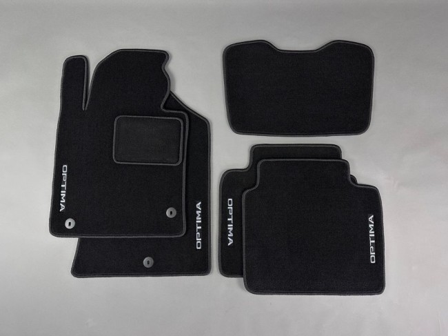 Коврики текстильные для Kia Optima IV 2015-2020 Коврики текстильные для Kia Optima IV 2015-2020