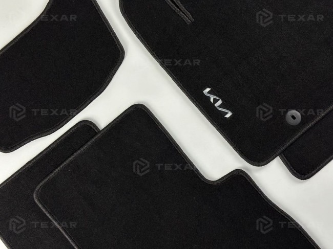 Коврики текстильные для Kia Sorento II 2012-2021 Restyle Коврики текстильные для Kia Sorento II 2012-2021 Restyle