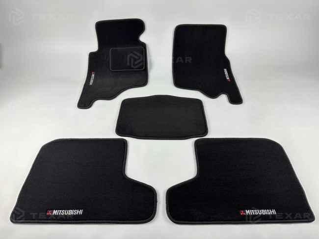 Коврики текстильные для Mitsubishi Pajero II 1991-2004 5D Коврики текстильные для Mitsubishi Pajero II 1991-2004 5D