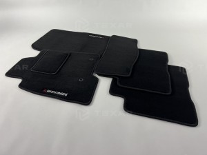Коврики текстильные для Mitsubishi Pajero III/IV 1999-2022 3D