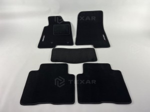 Коврики текстильные для Mitsubishi Pajero III/IV 1999-2022 3D